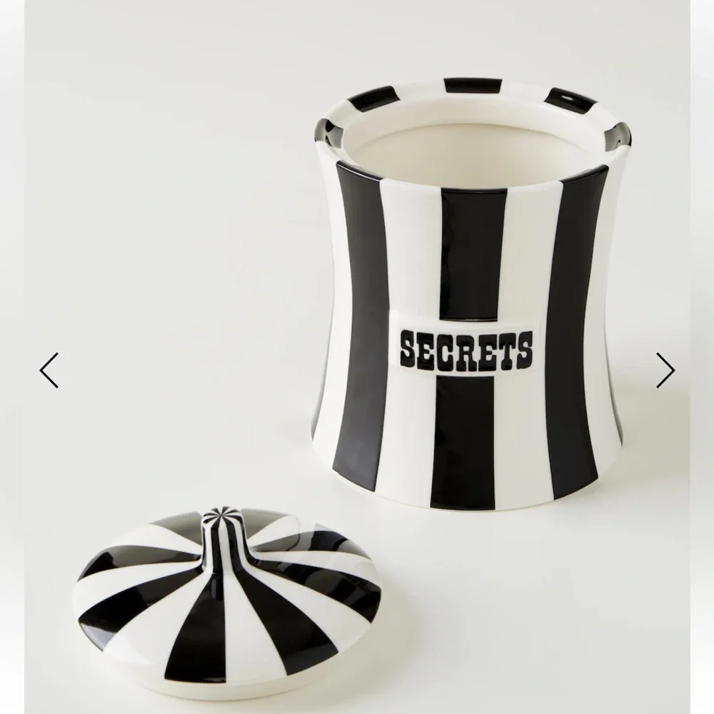 Jonathan Adler Vice Cannister - Secrets - Large